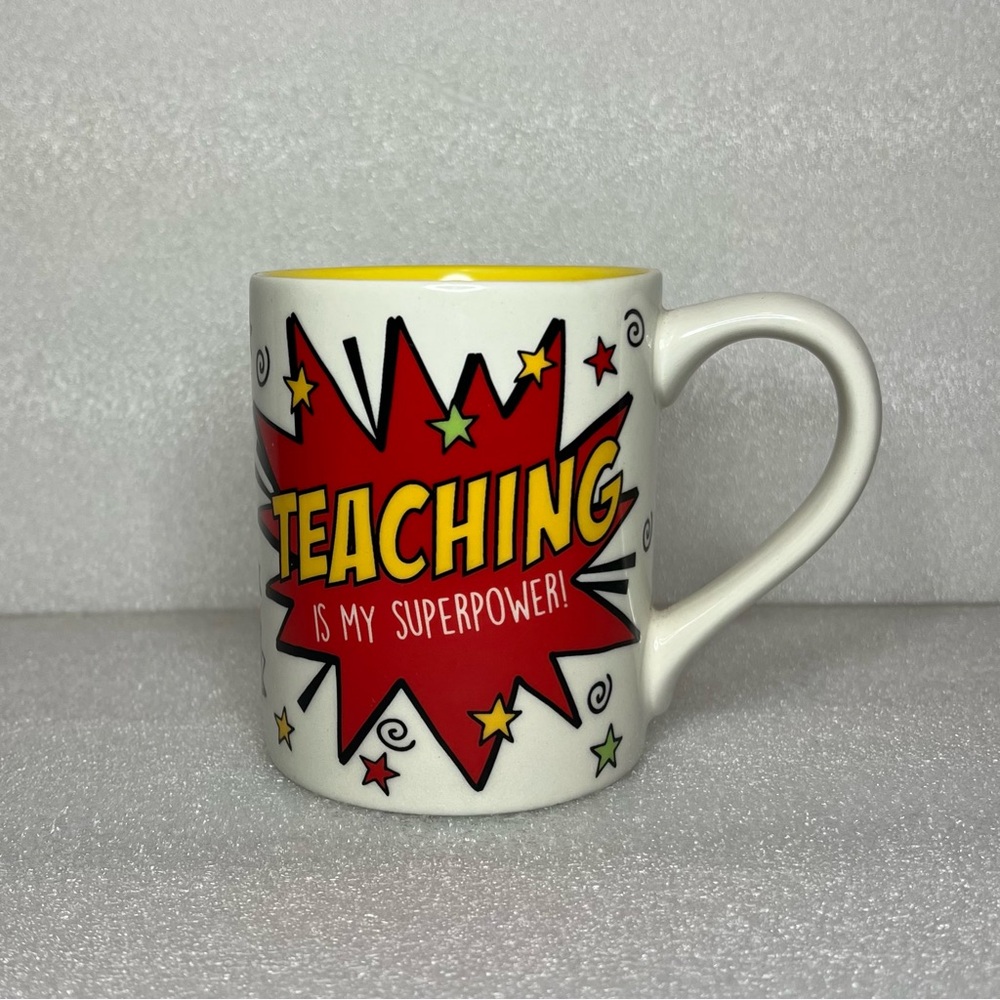 Teaching is my SUPERPOWER! Teacher Appreciation Gift Coffee Cup/Mug NEW!